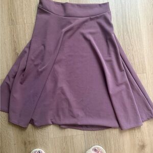 Lavender A-Line Skirt